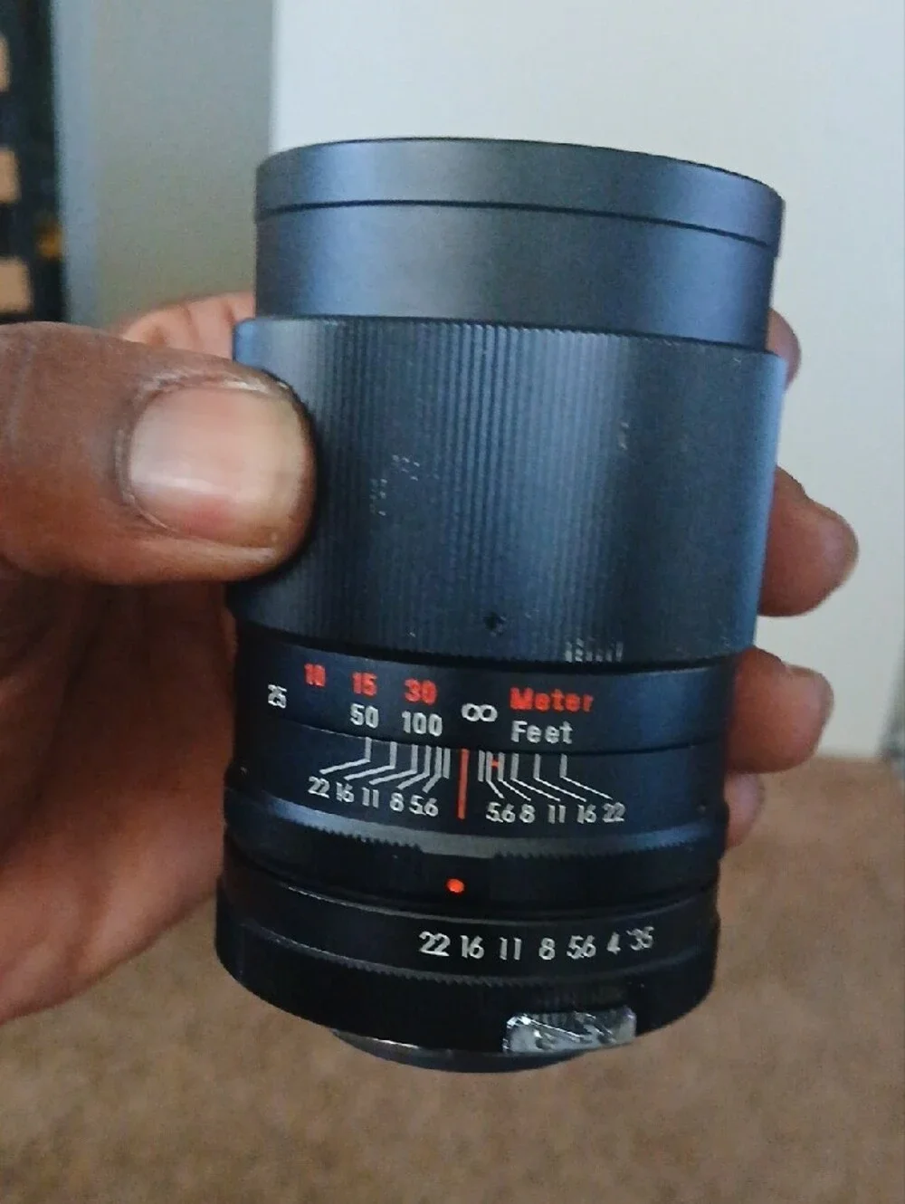 135mm f/3.5 Auto Telephoto Lens - Black